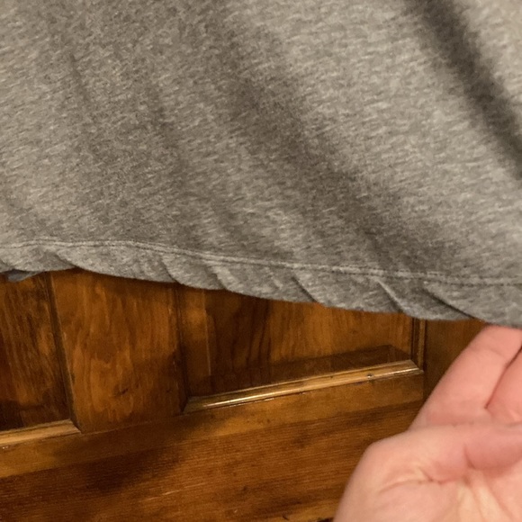 Men’s XXL “The Nike Tee” Dri-Fit Gray with Blue Swoosh - Picture 9 of 10